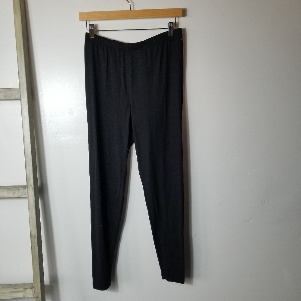 NWOT ZENANA WOMEN'S BLACK LEGGINGS SIZE XL